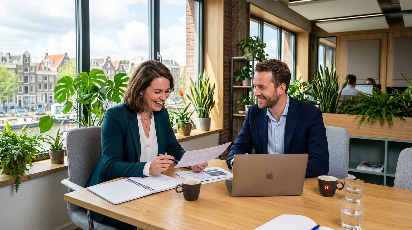 Het team van Fit in Finance in Nijkerk